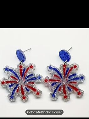 July 4th Earrings